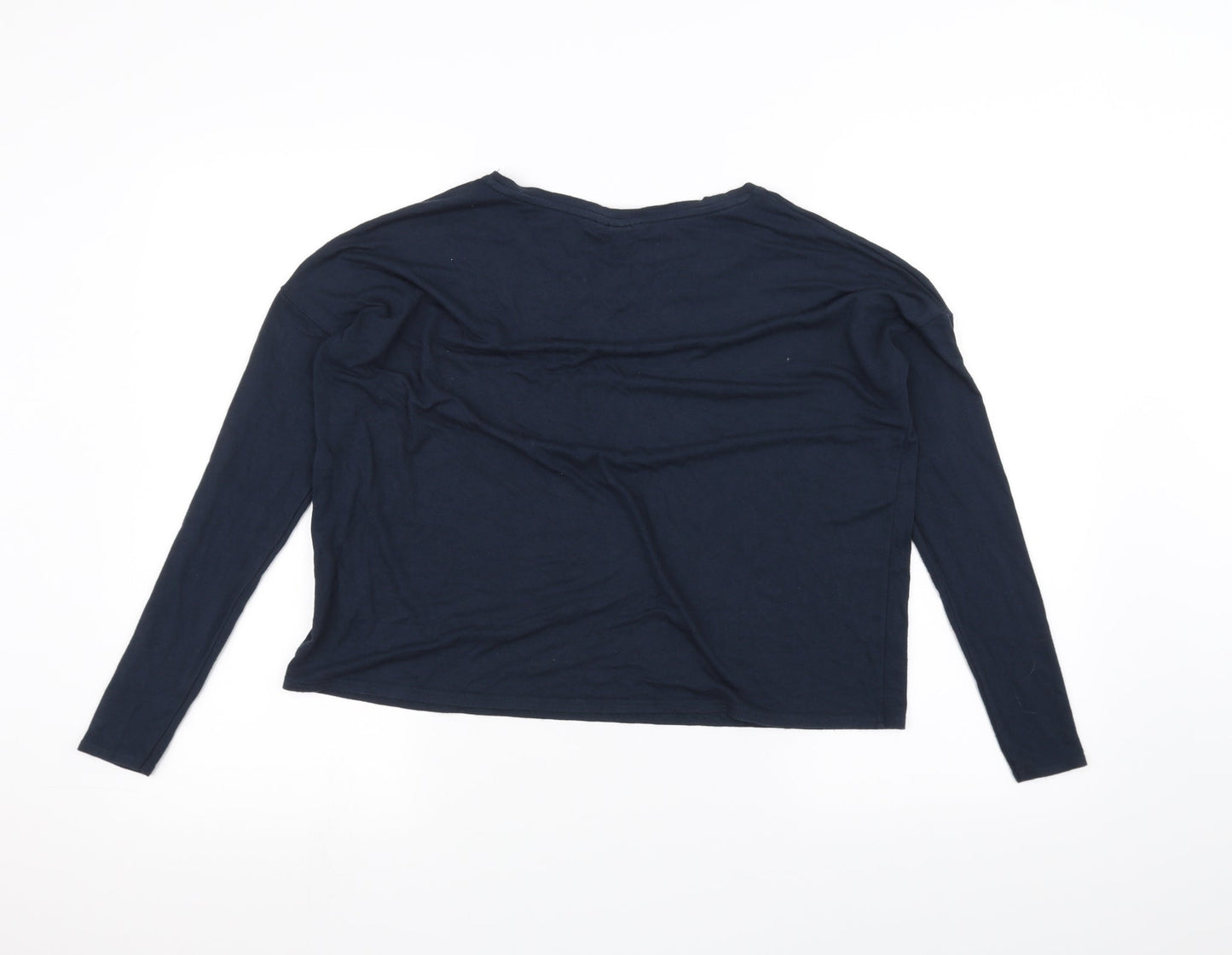 Topshop Womens Blue   Basic T-Shirt Size 8