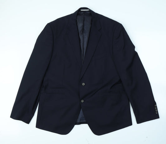Skopes Mens Blue   Jacket Blazer Size 38  - shoulder pads