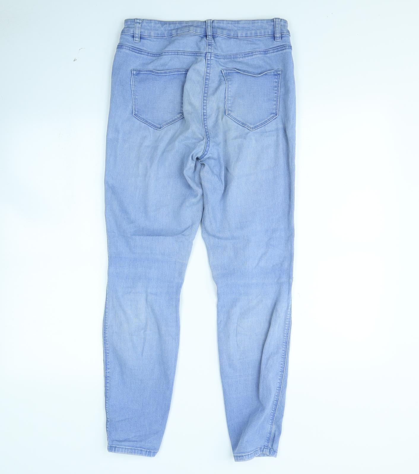 NEXT Womens Blue   Skinny Jeans Size 10 L30 in