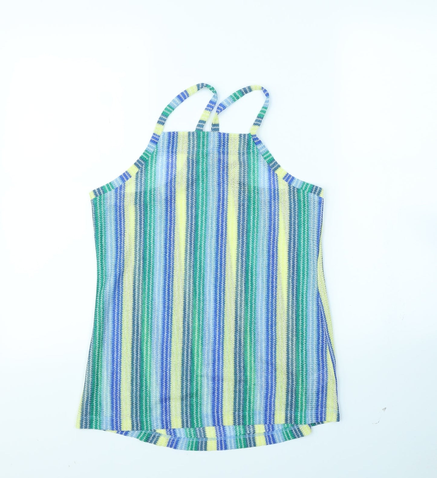 NEXT Womens Multicoloured Striped  Basic T-Shirt Size 8