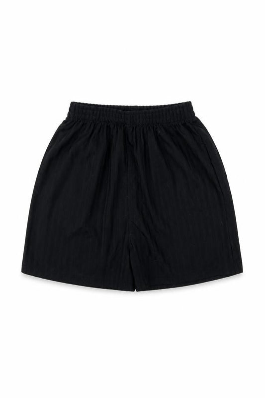 Pep&Co Boys Black   Sweat Shorts Size 7 Years