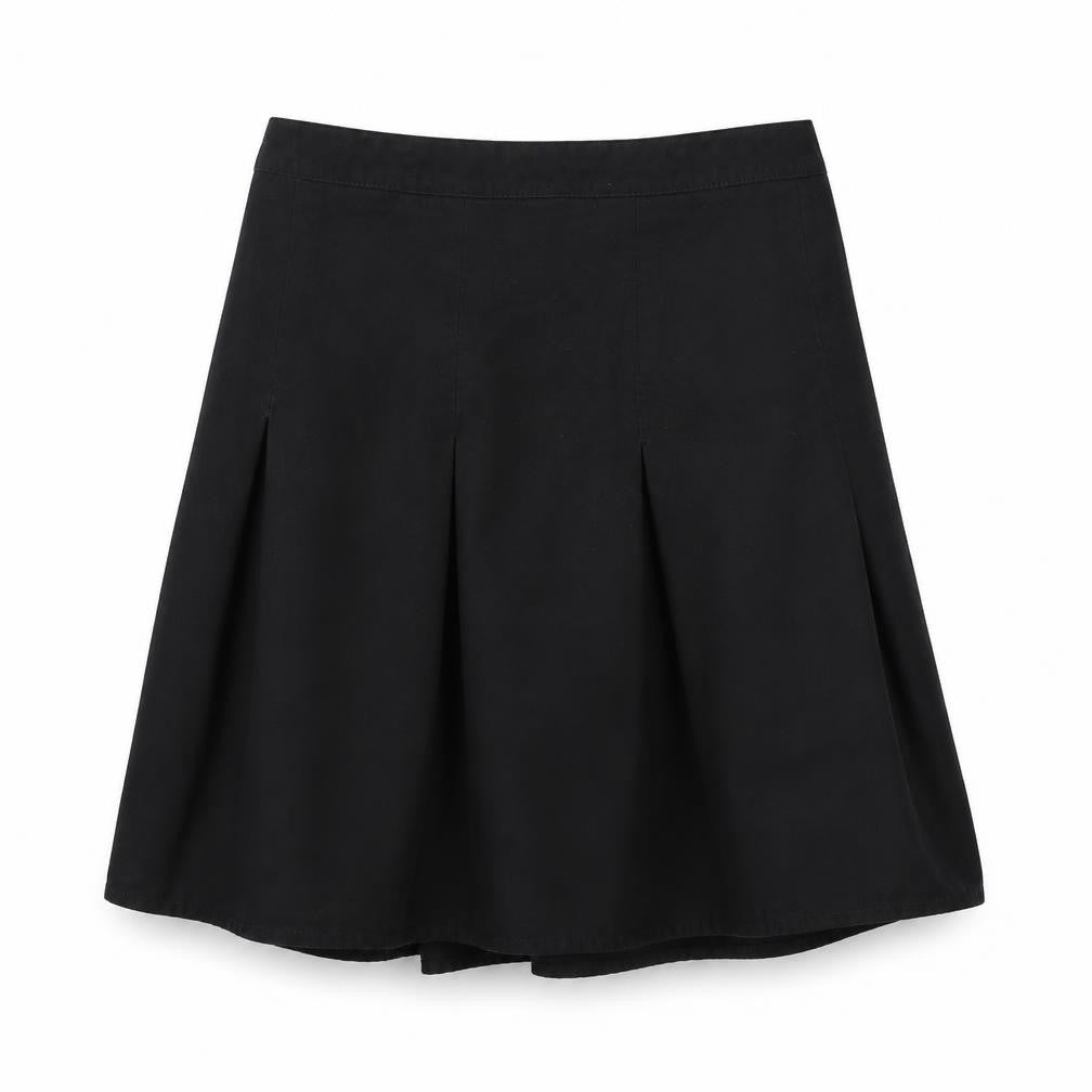 Preworn Girls Black   Flare Skirt Size 11 Years