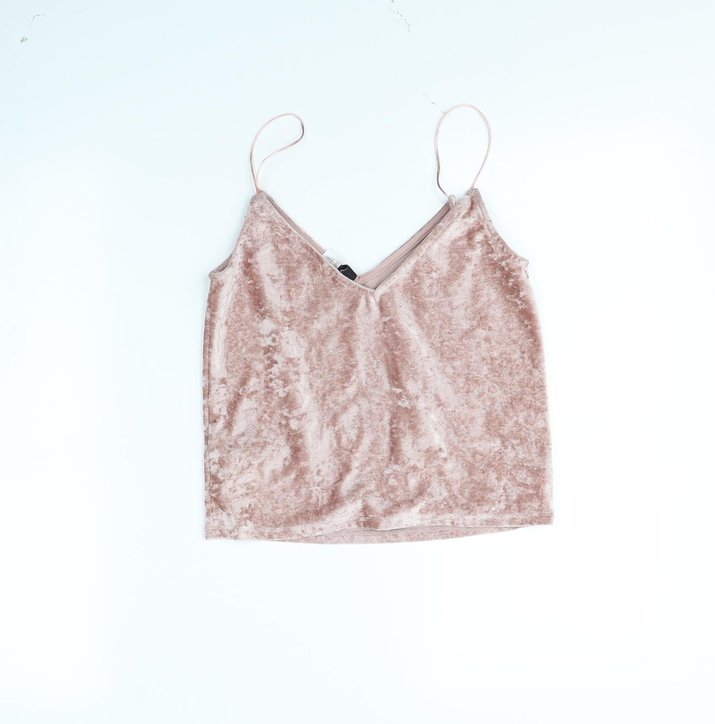 Divided Womens Pink   Cropped T-Shirt Size XS
