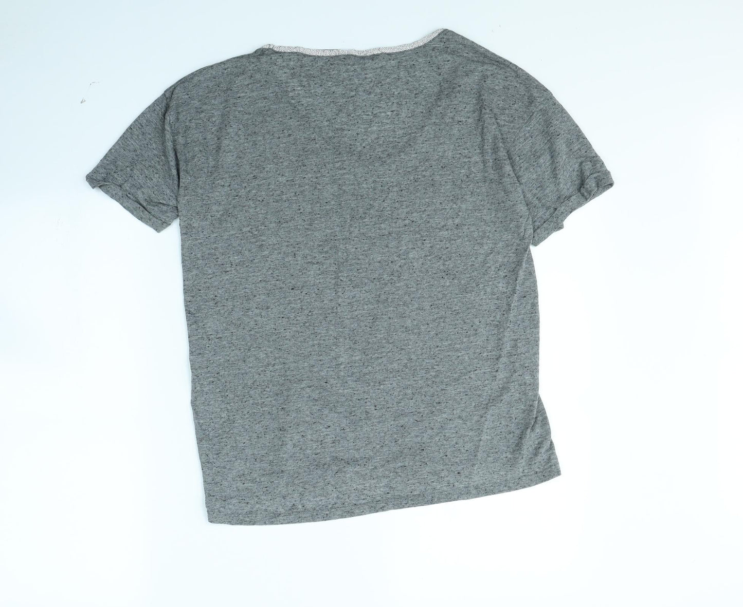 Oasis Womens Grey   Basic T-Shirt Size L