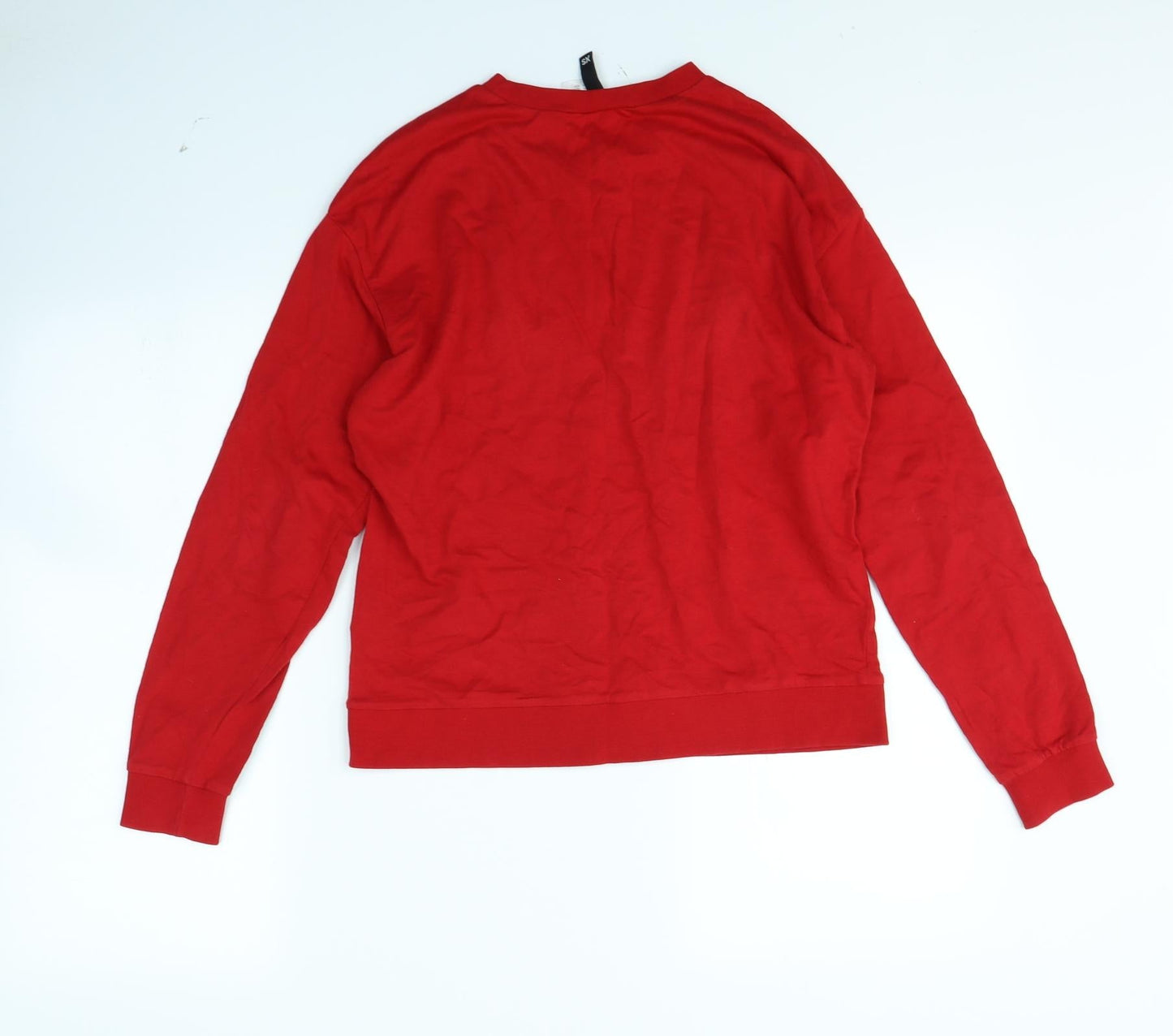 H&M Womens Red   Pullover Jumper Size XS