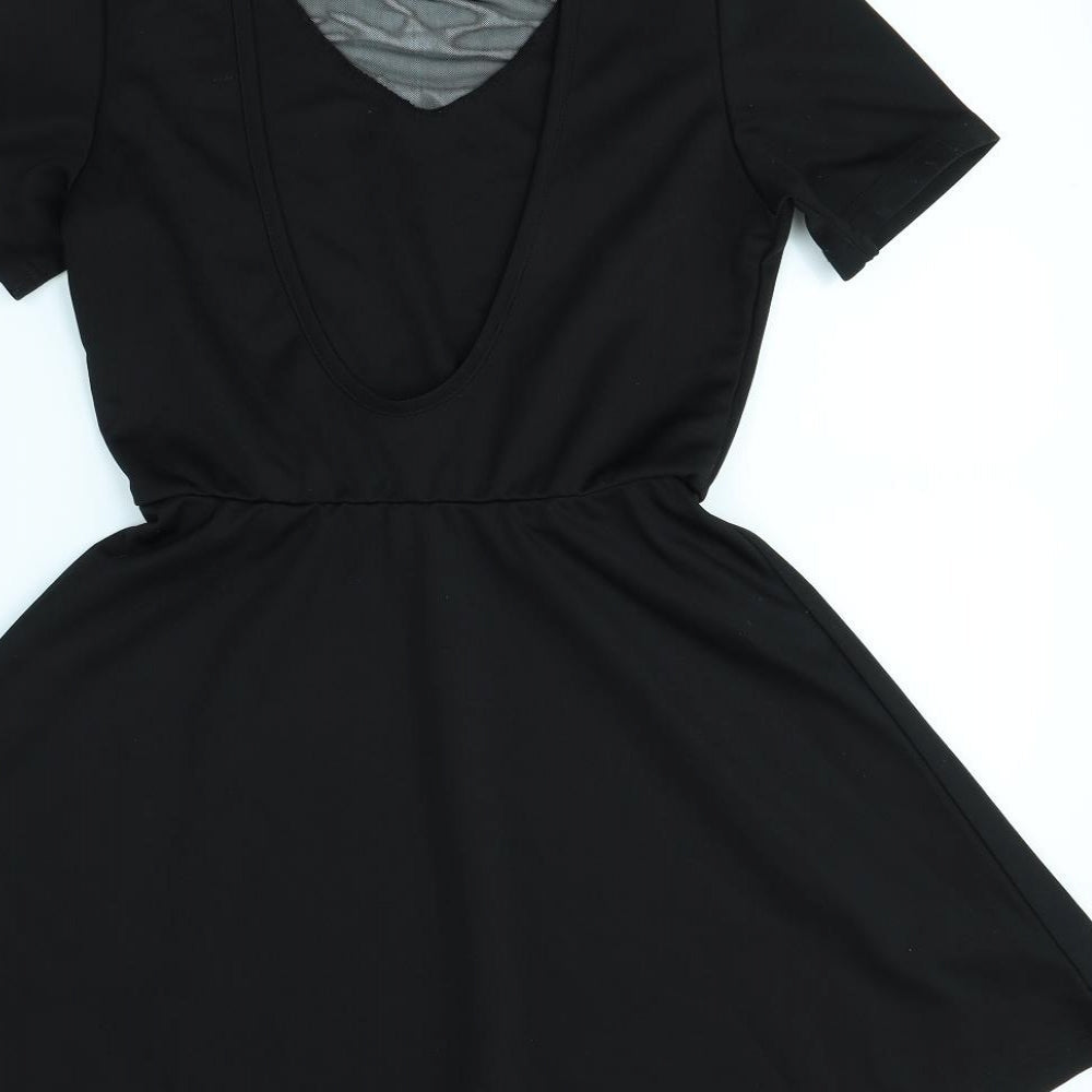 Glamorous Womens Black   Fit & Flare  Size 10