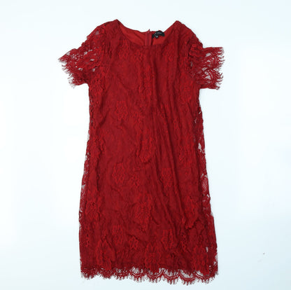 Preloved New Look Womens Red   Mini  Size 10 - Front