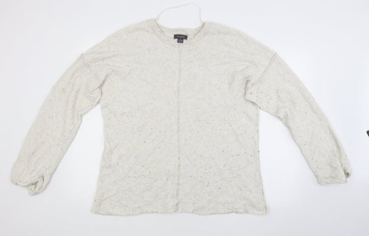 Primark Womens White   Pullover Jumper Size XL