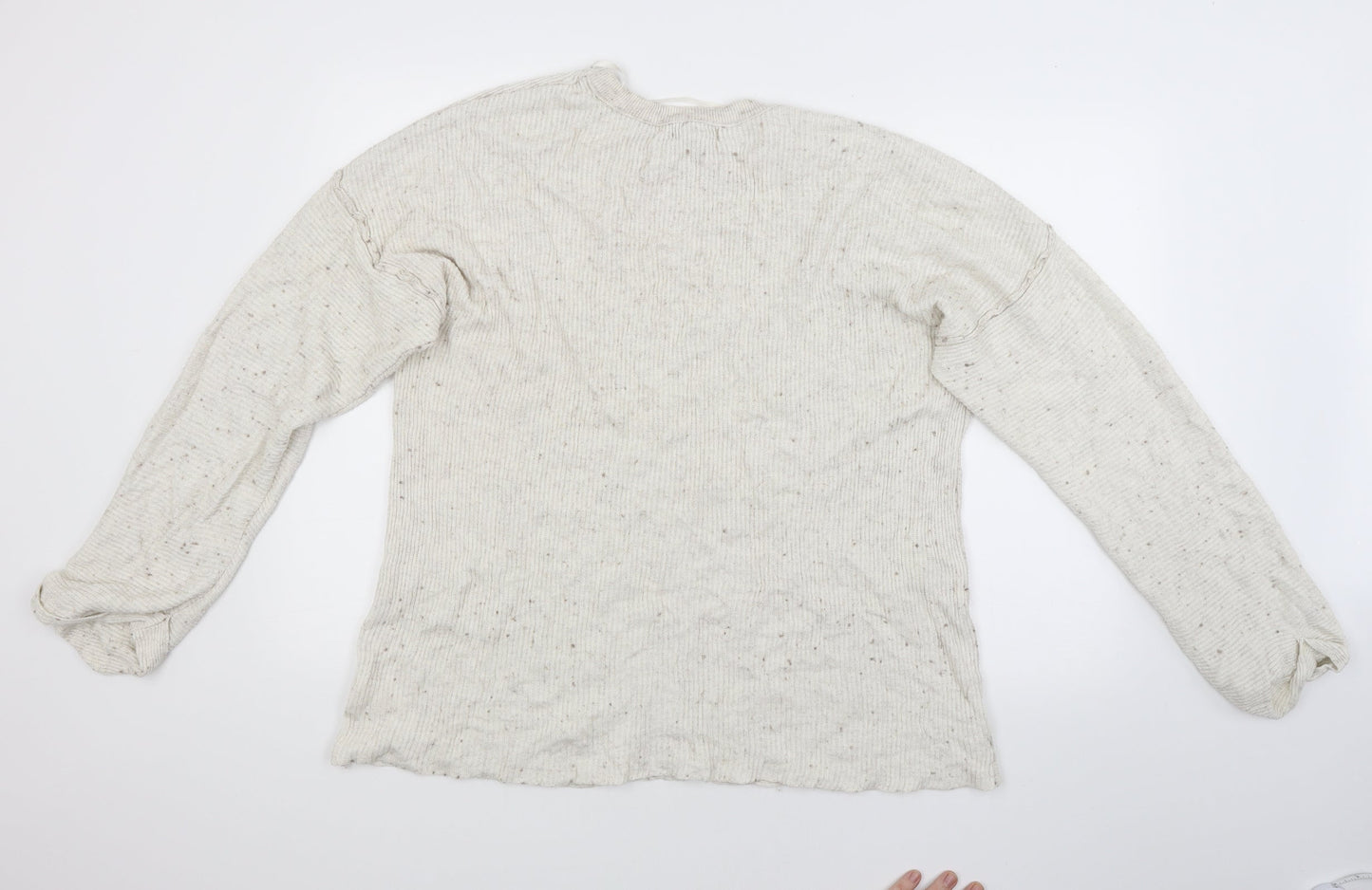 Primark Womens White   Pullover Jumper Size XL