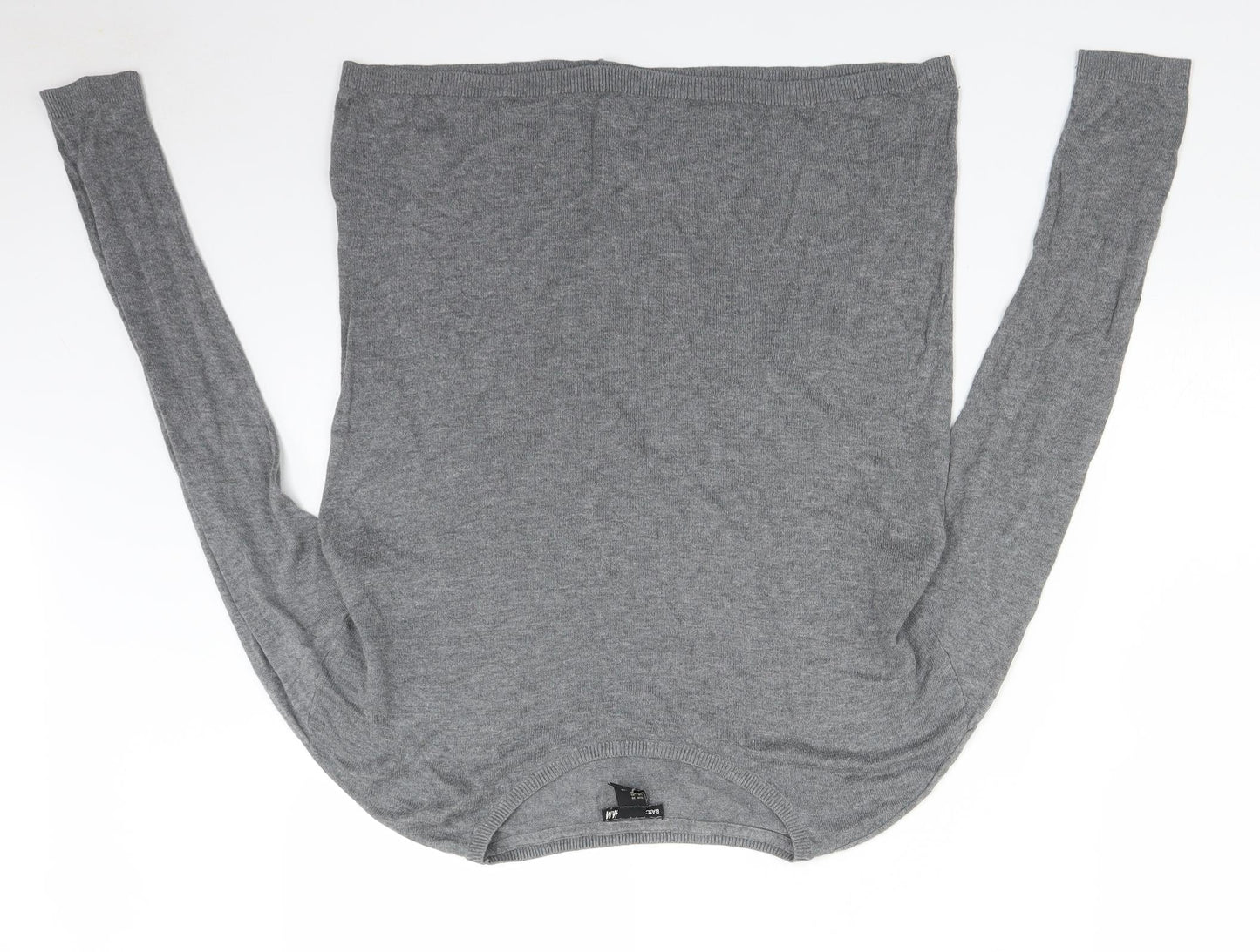 H&M Womens Grey   Pullover Jumper Size XS