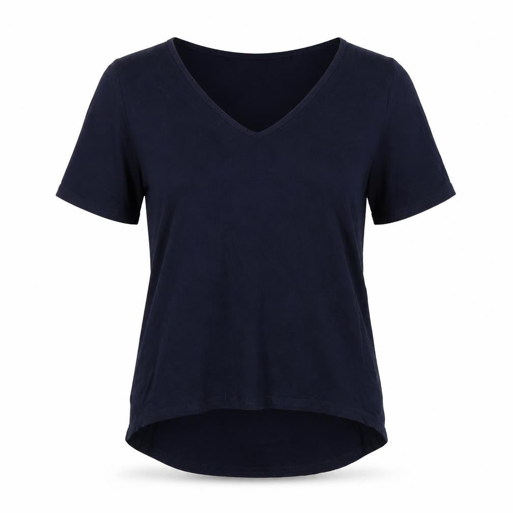 I SAW IT FIRST Womens Blue   Basic T-Shirt Size 8