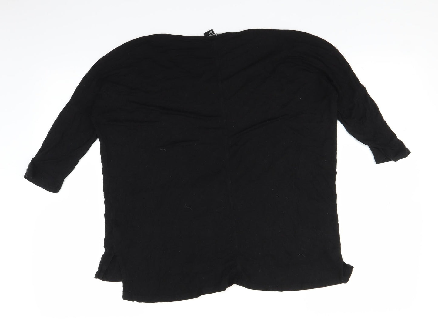 H&M Womens Black   Basic Blouse Size XS