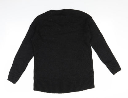 New Look Womens Black   Pullover Jumper Size S