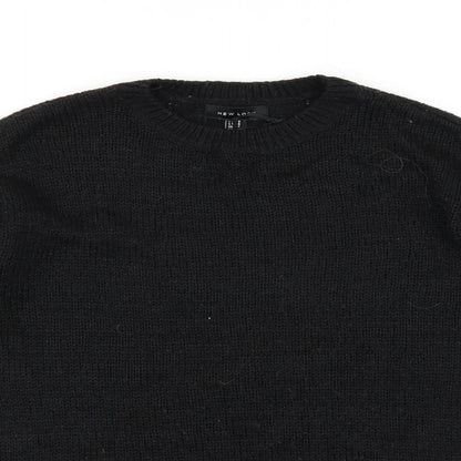 New Look Womens Black   Pullover Jumper Size S