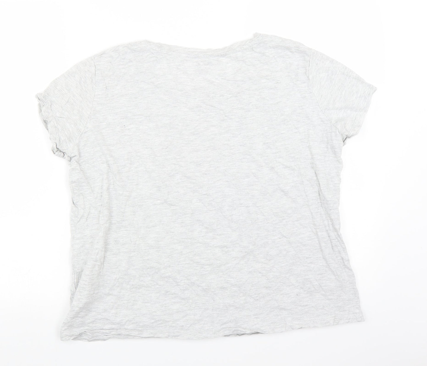 F&F Womens Grey   Basic T-Shirt Size 20