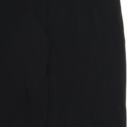 Preloved BHS Womens Black   Trousers  Size 12 L21 in - Detail