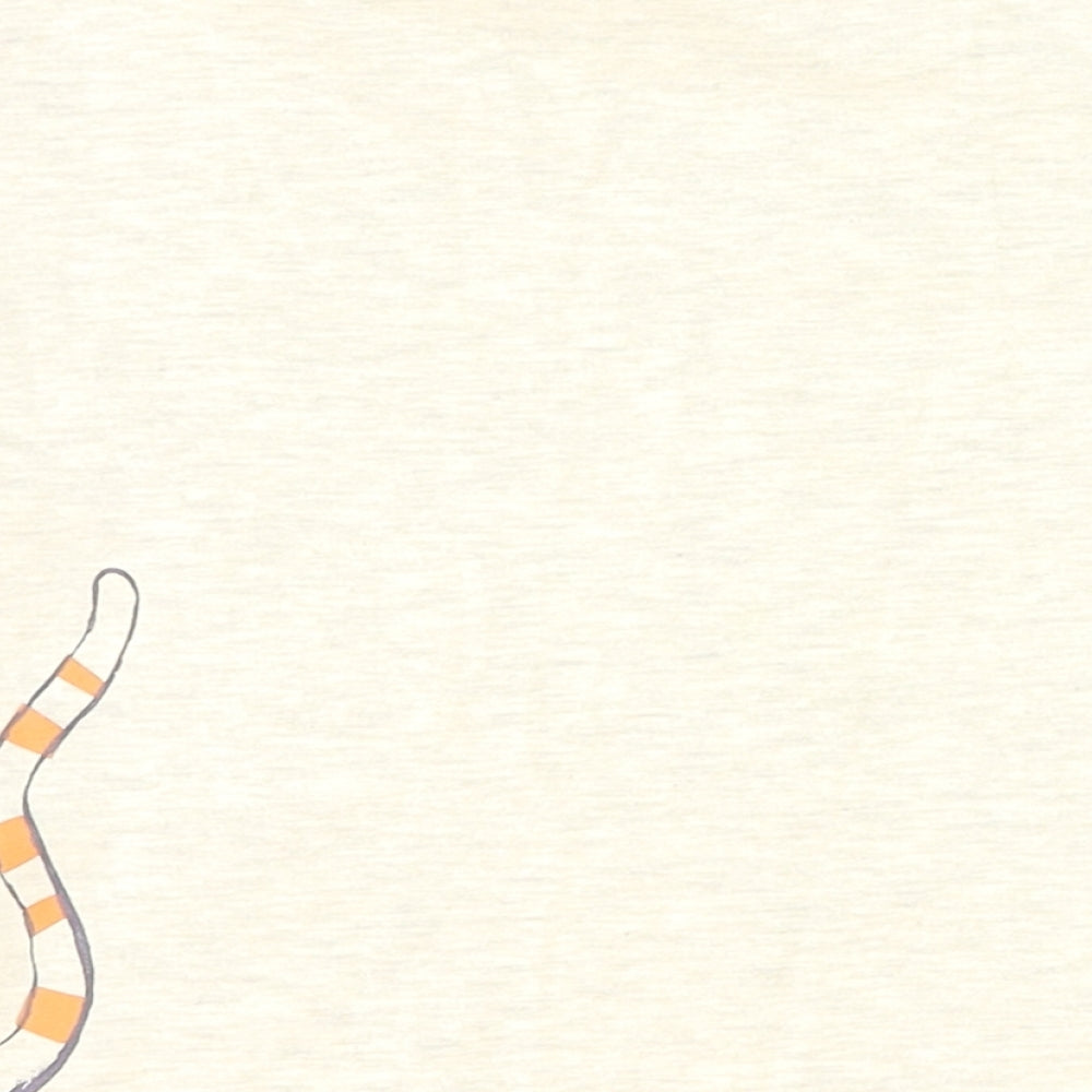 TU Baby Beige   Basic T-Shirt Size 18-24 Months  - tiger