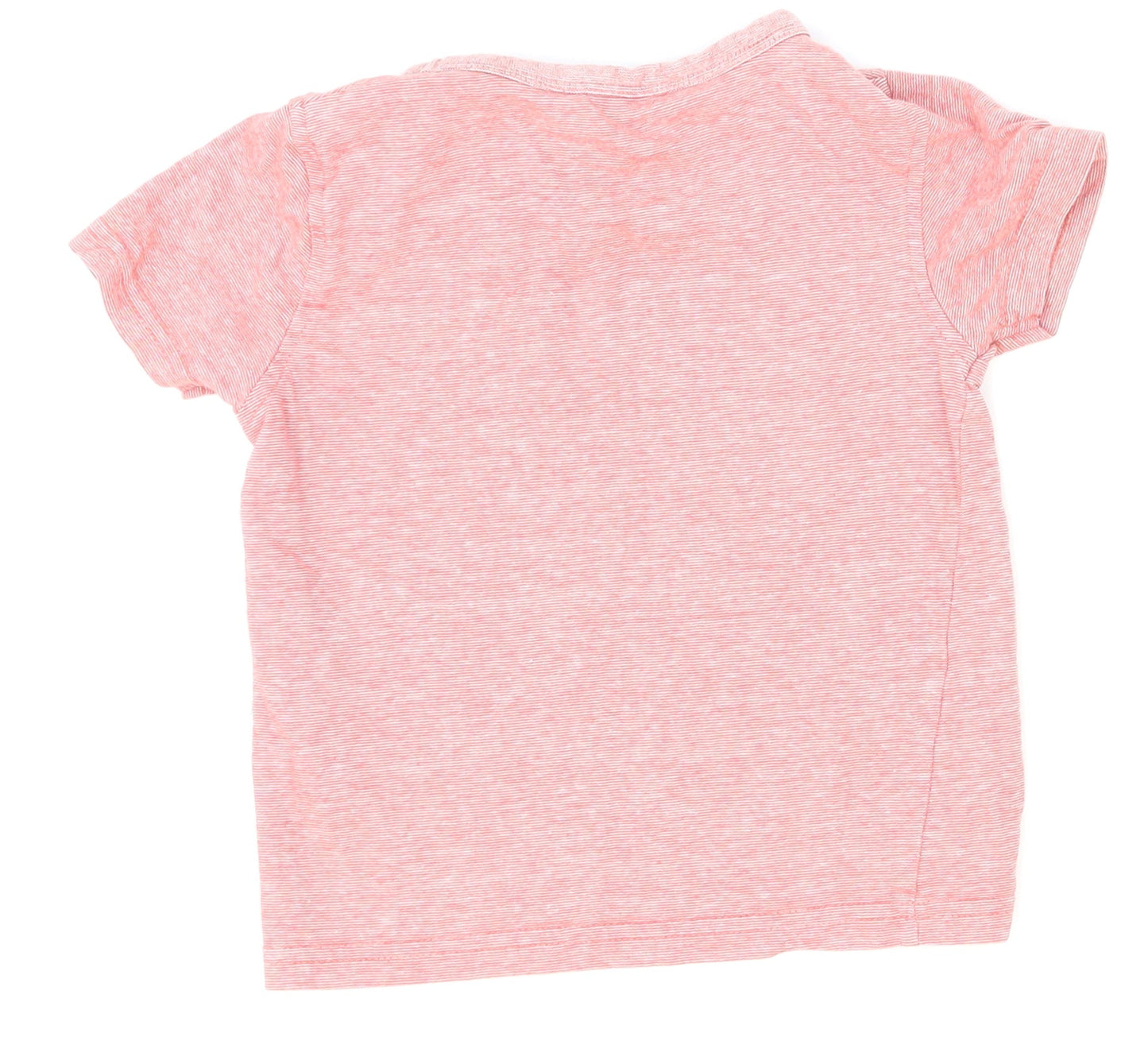 George Boys Red   Basic T-Shirt Size 18-24 Months