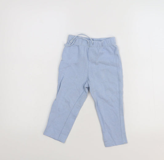 Lupilu Girls Blue  Corduroy Sweatpants Trousers