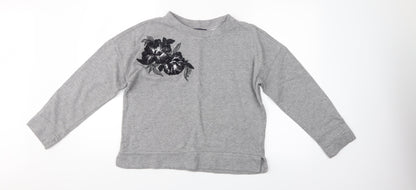Marks & Spencer Womens Grey   Pullover Sweatshirt Size 10