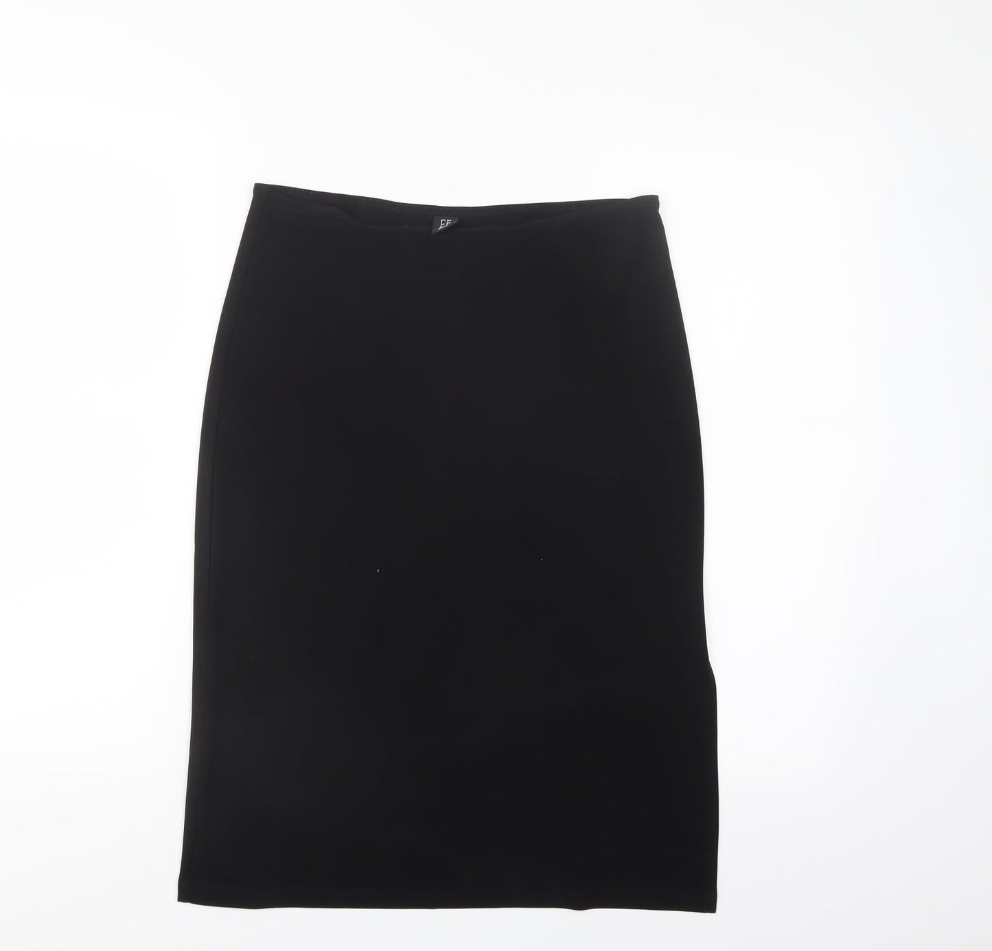 EF Womens Black   A-Line Skirt
