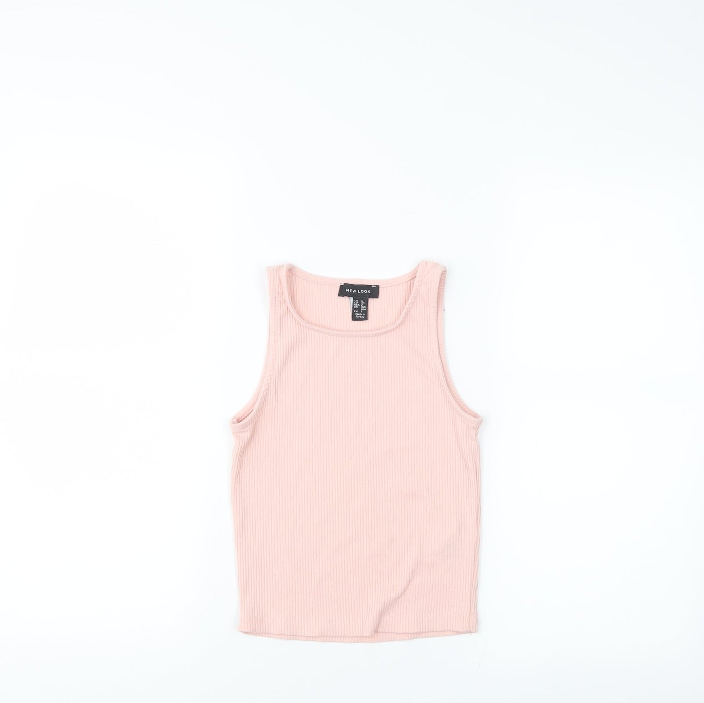 New Look Womens Pink   Basic Tank Size 6