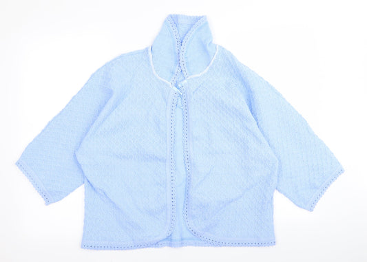 lady olga Womens Blue   Cardigan Jumper Size L