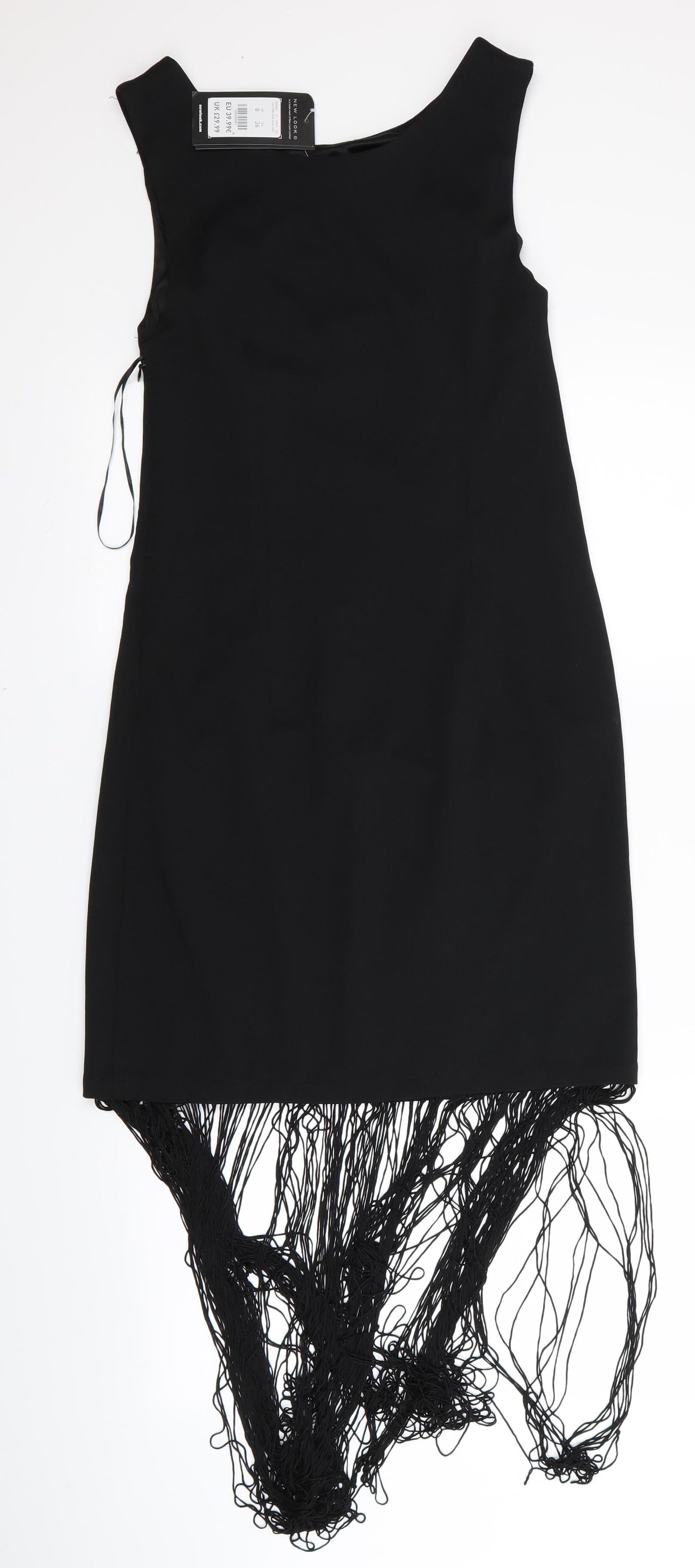 New Look Womens Black   A-Line  Size 8