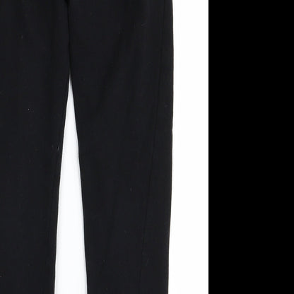 Preloved Primark Girls Black   Jogger Trousers Size 9 Years - Label