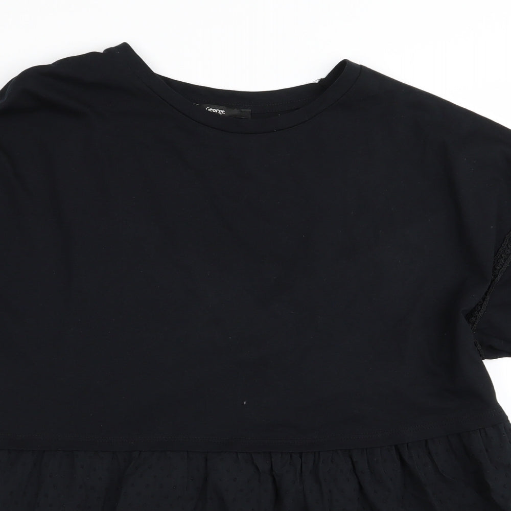 geirge Womens Black   A-Line  Size 12