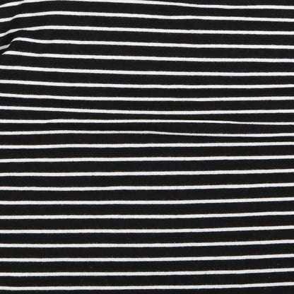 Preloved Dorothy Perkins Womens Black Striped  Pullover Jumper Size 10 - Label