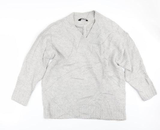 F&F Womens Grey   Pullover Jumper Size 14