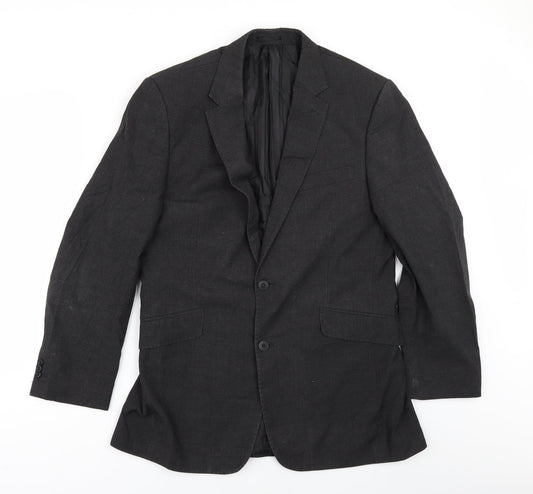 Everyone Mens Grey   Jacket Suit Jacket Size 40