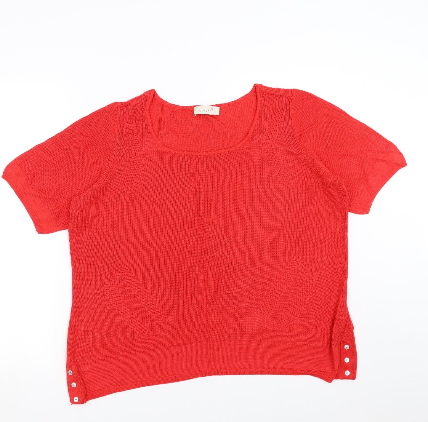 Marks and Spencer Womens Red   Pullover Jumper Size 20