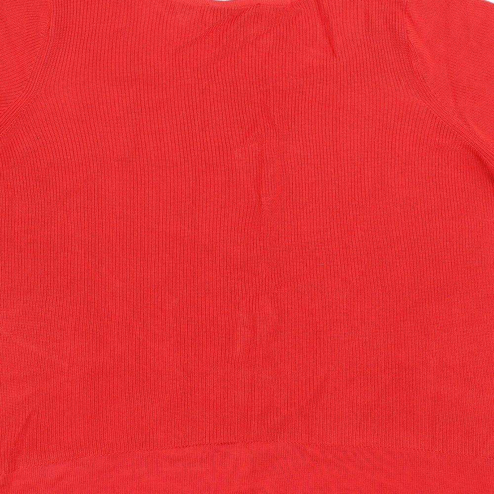 Marks and Spencer Womens Red   Pullover Jumper Size 20