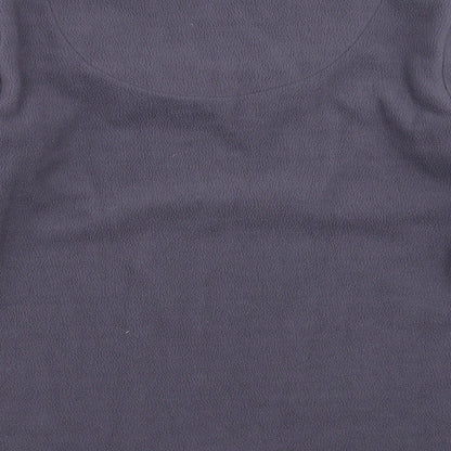 Marks & Spencer Womens Purple  Fleece Pullover Jumper Size 12
