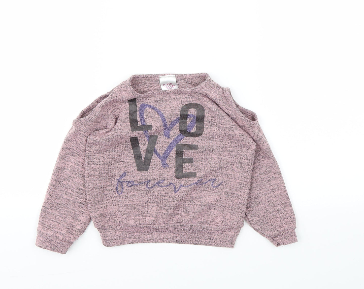 EVIE Girls Pink   Basic T-Shirt Size 3 Years