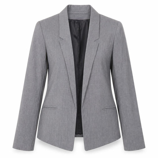 Boohoo Womens Grey   Jacket Blazer Size M