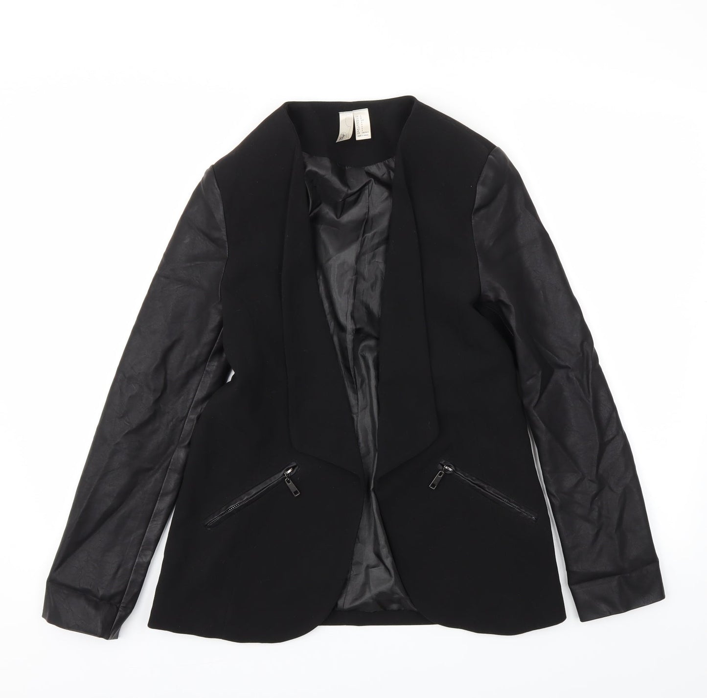 FOREVER  Womens Black   Jacket Coat Size S