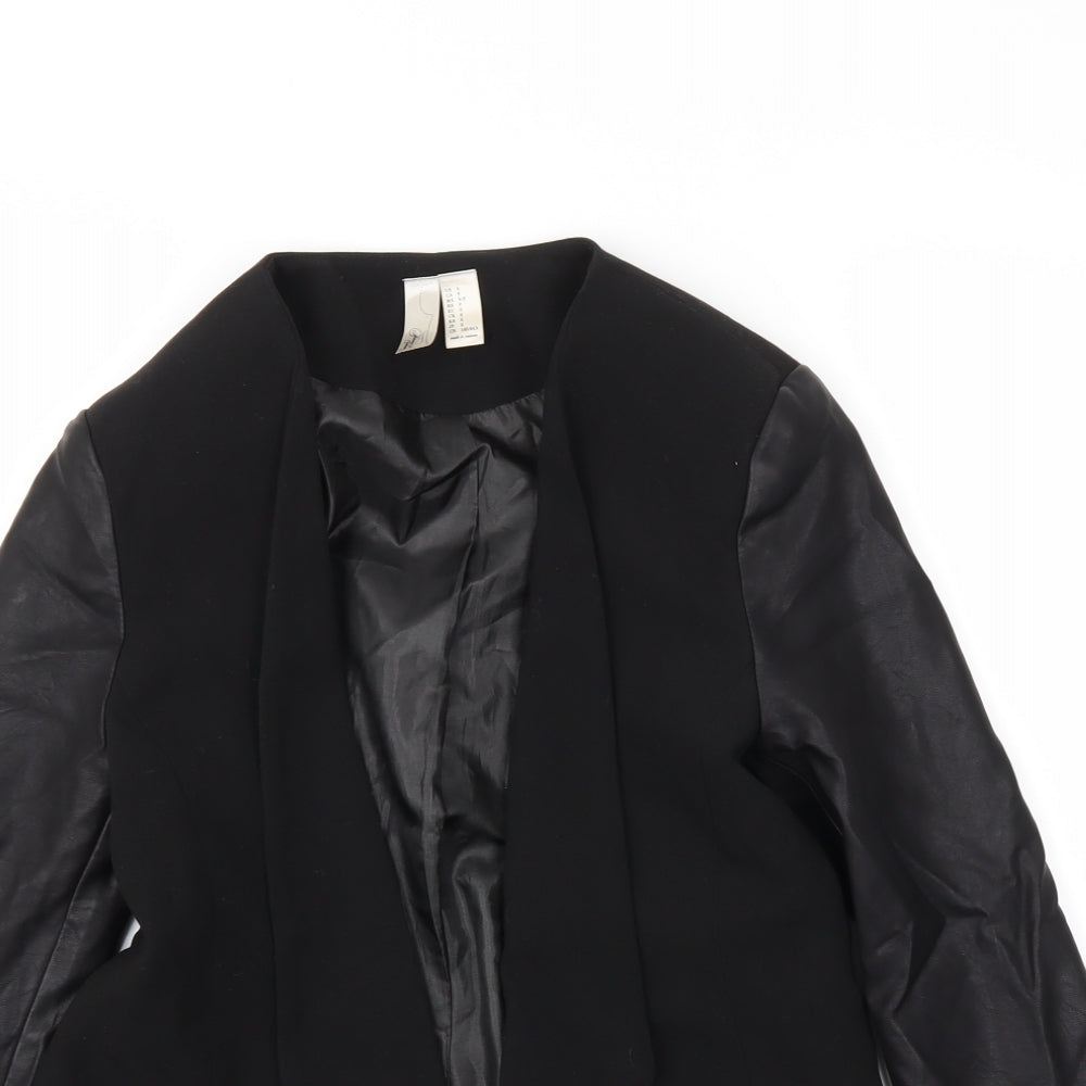FOREVER  Womens Black   Jacket Coat Size S
