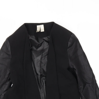 FOREVER  Womens Black   Jacket Coat Size S