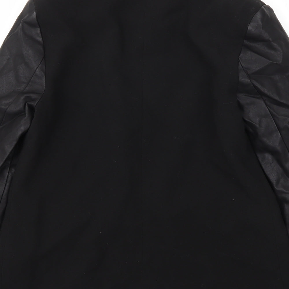 FOREVER  Womens Black   Jacket Coat Size S