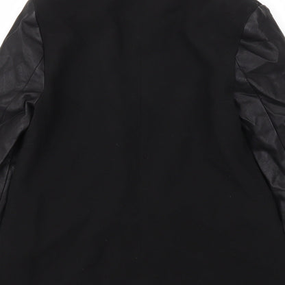 FOREVER  Womens Black   Jacket Coat Size S