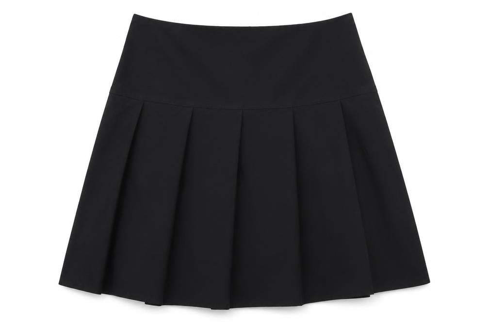 Marks & Spencer Womens Black   Flare Skirt Size 31 in