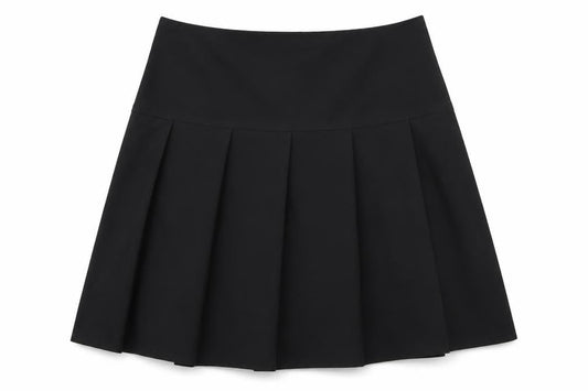 Marks & Spencer Womens Black   Flare Skirt Size 31 in