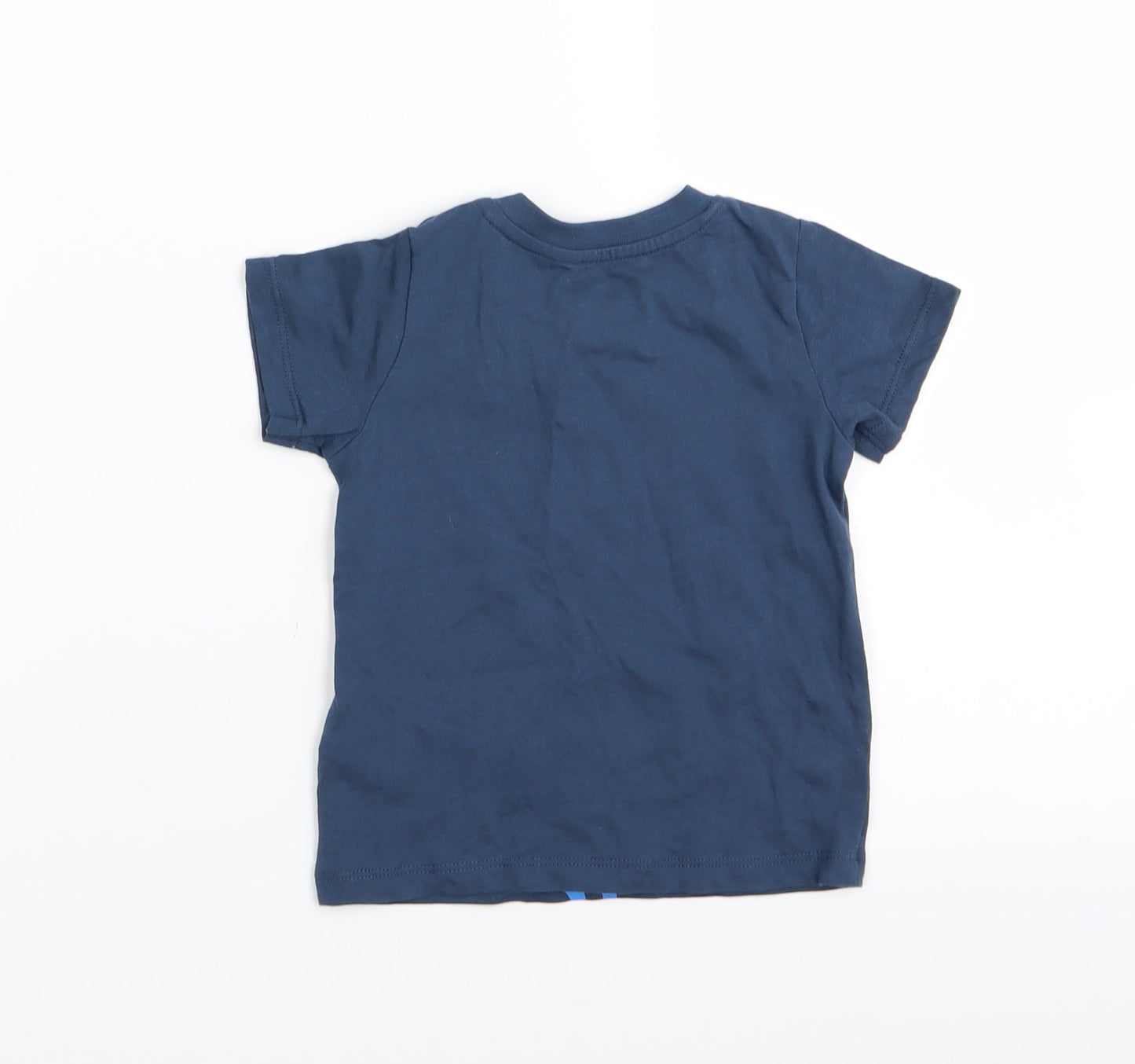 inpilu Boys Blue   Basic T-Shirt Size 6-9 Months