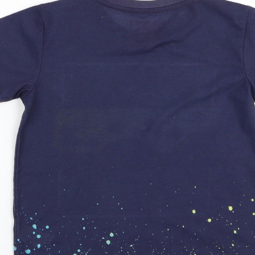 urban dept Boys Blue   Basic T-Shirt Size 7 Years