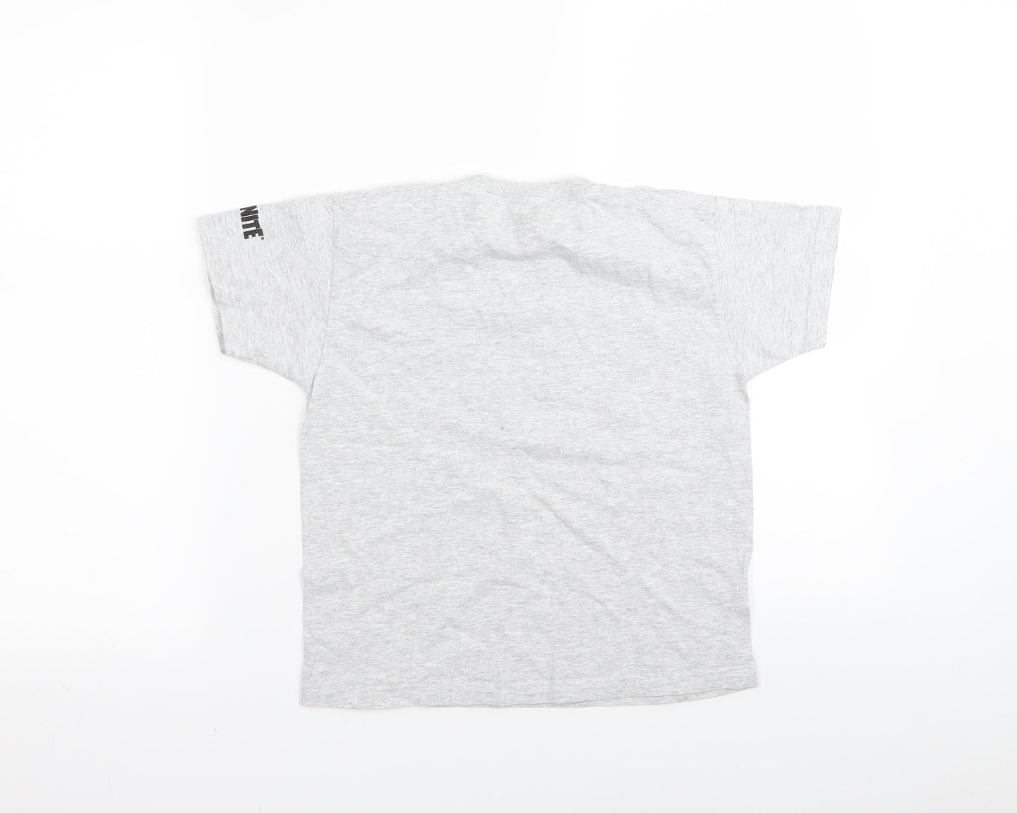 fortnight Boys Grey   Basic T-Shirt Size XS