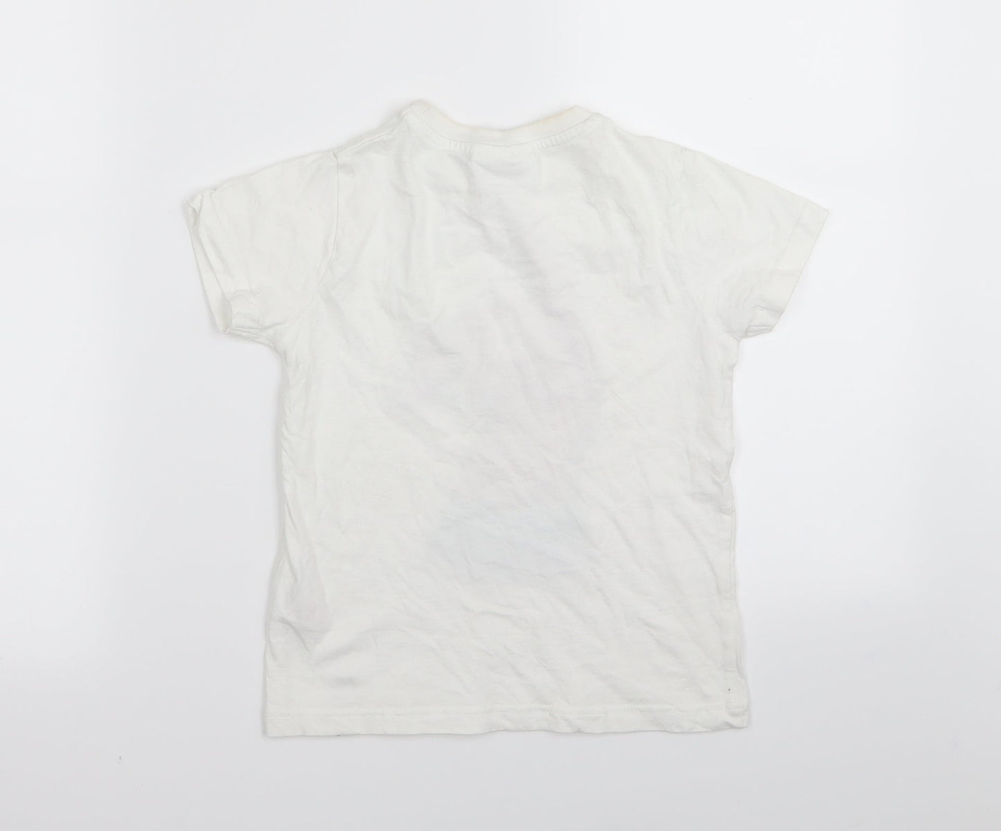 fortnight Boys White   Basic T-Shirt Size XS