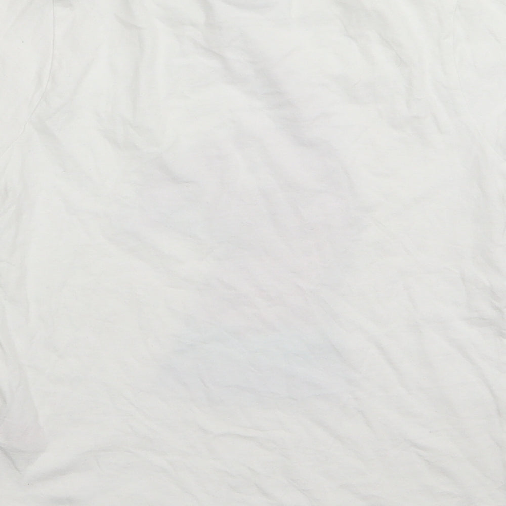 fortnight Boys White   Basic T-Shirt Size XS